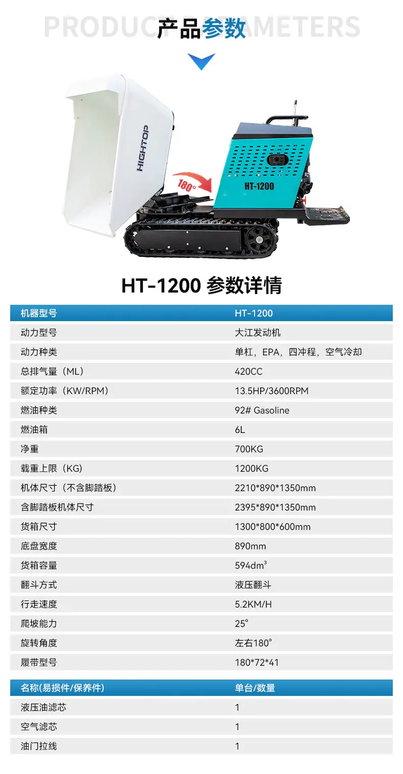 HT1200旋转翻斗车中文详情页_03