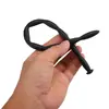 Bloqueo de Uretra de Silicona Expansión Burlas Masturbación Palo Ojo de Caballo Palo de Inserción del Glande Entrenamiento Masculino Juguete Sexual para Adultos