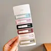 Pinza para el pelo parte trasera de la cabeza pinza lateral para mujer pinza bb simple pinza de horquilla pinza pinzas para el pelo pinza de una palabra fijación de cabellos sueltos flequillo accesorios para el pelo