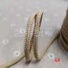 Corda Redonda Poliéster Sem Alma Espessura 5mm Núcleo Oco Corda de Poliéster Textura Grossa Corda para Bolsa Tecida à Mão Corda para Carregar Roupas Amarradas Cordão