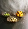 Plato de Fruta de Vidrio Estilo Europeo Hogar Sala de Estar Creativo Plato de Fruta de Vidrio Plato de Fruta Cesta de Fruta Bocadillo Ensalada Plato de Fruta Venta al por Mayor