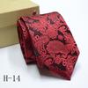 Lugar venta al por mayor corbata de seda de poliéster para hombre formal de negocios novio ventas tienda 4S corbata de traje de flecha 6cm