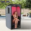 Venda Direta de Fábrica Caixa de Banho a Vapor Seco Portátil Sala de Suor para Corpo Inteiro Caixa de Banho Sauna Tenda Sauna a Vapor Seco para Casa Modelo Transfronteiriço