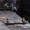Quemador de incienso de línea de pesca transfronterizo soporte para incienso acostado cerámica creativa para pesca decoración del hogar Adornos de Artesanías de Joyería