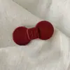 Pinza para el pelo con forma de lazo de flor de acetato, estilo idéntico al de una bloguera coreana, pinza de pico de pato, de aspecto elegante, linda, versátil, para flequillo
