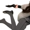 Zapatos Planos de Mujer para Aumentar la Altura Modelo Nuevo 2026 Hebilla Cuadrada con Pedrería Estilo Francés Preciosos Negros Bajos Mary Jane