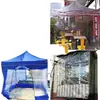 Lona impermeable transparente, lona impermeable de PVC, lona de plástico engrosada, cubierta de lluvia para balcón, cubierta de lluvia, protector de lluvia, lona de protección solar