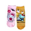 Meias de Meia-Cana Summer Kt Catwoman Fofas Ins Doces Versáteis Desenho Animado Hello Kitty Absorventes de Suor Meias de Meia-Cana Meias Femininas