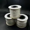 Tira de Espuma de Silicona Resistente a Altas Temperaturas, Tira de Espuma Blanca Redonda Ignífuga, Tira de Esponja, Impermeable, Antideslizante, Tira de Goma Sólida Sellada