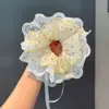 Goma de Pelo con Cordón de Lunares para Niñas, Scrunchie Estilo Coreano para Niñas, Accesorio para el Cabello para Niñas, Hermosa Goma de Pelo