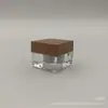 Botella cuadrada 15g botella de arena botella acrílica 30g botella de aceite para uñas 5G frasco de gel sólido para decoración de uñas 5ml embotellado