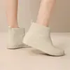 Moda Transfronteriza Moda Japonesa y Coreana Botas de Lluvia para Mujer Combinan con Todo Suela Suave Zapatos Impermeables Antideslizantes Zapatos de Goma para Cocina Zapatos para Lavar el Coche de Mujer