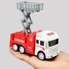 Mini caminhão de engenharia inercial infantil escavadeira caminhão betoneira caminhão de bombeiros caminhão de saneamento caminhão basculante de lixo terno vendas diretas