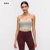 Primavera y Verano Nuevo Europeo y Americano Almohadilla de Pecho Push-up a Prueba de Golpes Espalda Hermosa Sexy Sling Deportivo Fitness Yoga Top C5238