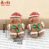 Série de Natal Brilhante Nova Transfronteiriça DIY Cola de Creme Acessórios de Resina Pingente para Headwear Capa de Celular Adesivos