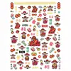 Xiaohongshu Douyin Transmisión en Vivo Pegatinas para Uñas con Relieve para Niños Pegatinas para Uñas para Adultos Funda para Teléfono iPad Fabricante Venta al por Mayor en Stock