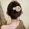 Pinza para el Cabello Retorcida de Rosa para Mujer 2026 Nueva Pinza de Alto Gama para Peinados Recogidos, Pinza para la Parte Posterior de la Cabeza, Pinza Recta, No Presiona la Cabeza