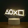 Luz de Noche 3D Transfronteriza Lámpara de Mesita de Noche USB Adornos Lámpara LED de Ahorro de Energía Logo Aniversario Corporativo Regalo Conmemorativo de Graduación
