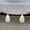 Estilo Retro Tendencia Nacional Gota de Agua Perla Geométrico Ganchos para Orejas de Plata de Ley S925, Lujo Ligero, Gama Alta, Dulce, Suave, Temperamento Femenino