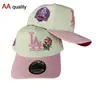 Superventas transfronterizo Gorra de béisbol LA ajustable de alta calidad New Era, gorra casual hip-hop para jóvenes de liga de equipo