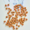 Cuentas de cerámica con agujero recto estilo retro bohemio pulsera con forma multifacética accesorios material de cuentas joyería diy