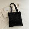 Bolsa simples de grande capacidade feminina 2024 primavera nova bolsa tote de axila de alto valor bolsa de ombro de deslocamento de alta qualidade