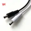 Venta al por mayor de fábrica línea de cabeza única macho DC línea DC línea macho 12V línea de alimentación de monitoreo de seguridad línea de alimentación DC LED 30c