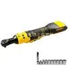 Llave de carraca popular transfronteriza de batería de litio 18/20V, avance y retroceso, Dewei Makita Meiwachi Pie