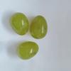 Minihuevos de Pascua de 20 mm con ágata de cristal natural, adornos navideños, jade, amoy y pájaro.