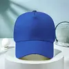 En Stock Al Por Mayor Algodón Puro Cinco Paneles Liso Gorra de Béisbol Sombrilla Gorra Publicitaria Bordado Impreso Sombrero Gorra de Pico con Impresión de Logo