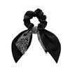 Bow Tie Headwear Ribbon elegante gravata lenço de cabelo Manchete simples All-match corda de cabelo de alta qualidade acessórios de cabelo para mulheres