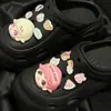 Acessórios Crocs Fivelas Decorativas DIY para Sapatos Femininos Flor de Sapato Zhibixing Conjunto de Acessórios para Sapatos Fivela Flor de Sapato Popular de Alta Qualidade