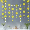 Guirnalda de Flores Pequeñas de Margarita Estilo Coreano Estilo Ins para Montaje de Fiesta de Cumpleaños Infantil y Decoración de Habitación