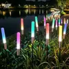 Lámpara Solar de Caña para Exteriores, Jardín, Patio, Impermeable, Enchufable, Luz de Suelo, Parque Escénico, Proyecto de Iluminación de Paisaje, Lámpara de Césped