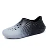 Nuevos Zuecos de Verano para Hombre, de Suela Gruesa, Antideslizantes, Transpirables, Sandalias Totalmente Cubiertas para Uso en Exteriores, Zapatos de Playa, Talla Grande