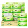 DT8100 Impresión de Corazón a Corazón Té Seleccionado 100 Humo 20 Empaquetado Toalla Facial de Plástico de Tres Capas Papel Tisú Servilleta Código S
