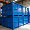 Caja de material de metal pesado directa de fábrica caja de chatarra caja de transporte caja de hierro apilable caja de vuelco caja de vuelco plegable alta