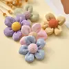 Broche de Joyería para Ropa Estilo Coreano de Lunares Coloridos Flor de Cinco Pétalos Accesorios para Muñecos Rellenos de Algodón Accesorios para el Cabello Tocado Accesorios de Flor
