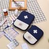 Suministro Transfronterizo, Botiquín Pequeño Portátil, Botiquín Médico Portátil para el Hogar, Botiquín de Primeros Auxilios para Viajes y Exteriores, Bolsa para Almacenamiento de Medicamentos