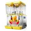 Dispensador Comercial de Bebidas Frías, Dispensador de Jugos Frío y Caliente, Dispensador de Bebidas, Dispensador de Jugos para Restaurante de Autoservicio, Calentador de Jugos, Enfriador