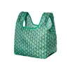 Bolsa de Almoço Portátil Japonesa com Alça Bolsa para Marmita em Tecido Oxford Bolsa de Almoço Dobrável Bolsa de Mão Sacola de Compras de Proteção Ambiental