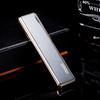 Foco personalidade carregamento USB transfronteiriço isqueiro liga de alumínio isqueiro de cigarro portátil gravação LODGO produtos transfronteiriços