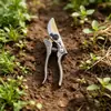 2025 Nuevas Tijeras de Acero Inoxidable de Grado Industrial de Alta Gama para Ramas de Fruta, Tijeras de Jardín para Podar, Tijeras de Jardín Multifuncionales Ajustables