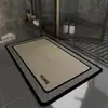 Alfombra de Piso para Baño, Antideslizante, Absorbente de Agua, Felpudo para Entrada de Inodoro, Alfombra Resistente a la Suciedad, Tierra de Diatomeas