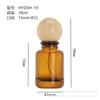 En stock, venta al por mayor, 15 botellas de perfume de vidrio con bayoneta, 30 ml, botella de agua cosmética con pulverizador cilíndrico de color, 50 ml, 100 ml