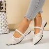 Verão 2026 Novos Sapatos Mary Jane Florais de Alta Qualidade Elegância Francesa Moda Chic Renda Planos Sapatos Individuais Femininos