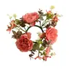 Guirnalda de Candelabro de Peonía Artificial Feliz Estilo Europeo Flores Falsas Atmósfera Romántica Boda Decoración del Hogar Escritorio Dormitorio Adornos