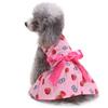 Amazon Explosões Bolinhas Vestido Saia Pet Verão Vestido Melancia Pet Verão Vestido de Cachorro Vestido de Morango