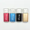 Lector de tarjetas de color brillante leyendo tarjeta TF/tarjeta MICROSD/tarjeta de memoria de teléfono móvil carcasa metálica alta velocidad 2.0