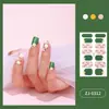 Zhengxiang adesivos de unha japoneses e coreanos personalizados flor tulipa fofa filme de esmalte cor de cebola adesivos de unha atacado transfronteiriço